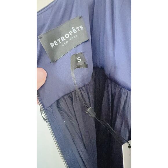 Retrofete ZINNIA DRESS in ink small - Picture 9 of 10